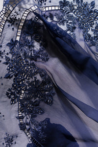 B - EMBROIDERED CHIFFON PR-1103
