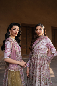 IZ - 08 (FRONT OPEN FROCK WITH SHARARA PANTS)