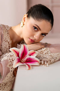 B - EMBROIDERED CHIFFON UF 4189