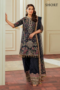 0B - EMBROIDERED NET CH13-07 (SHORT STYLE)