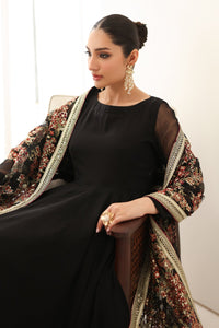 B - EMBROIDERED CHIFFON PR 1161