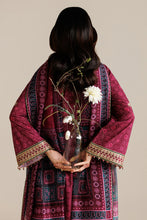 Load image into Gallery viewer, J - EMBROIDERED RAW SILK UR-7074