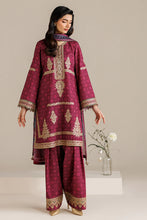 Load image into Gallery viewer, J - EMBROIDERED RAW SILK UR-7074