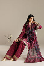 Load image into Gallery viewer, J - EMBROIDERED RAW SILK UR-7074
