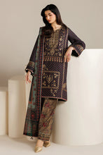 Load image into Gallery viewer, J - EMBROIDERED RAW SILK UR-7078