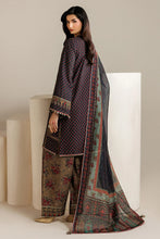 Load image into Gallery viewer, J - EMBROIDERED RAW SILK UR-7078