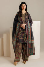 Load image into Gallery viewer, J - EMBROIDERED RAW SILK UR-7078