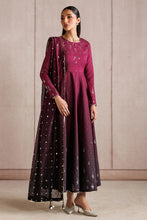 Load image into Gallery viewer, J - EMBROIDERED RAW SILK UR-7073