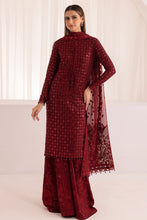 Load image into Gallery viewer, J - EMBROIDERED RAW SILK UR-7009