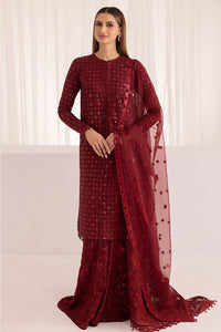 J - EMBROIDERED RAW SILK UR-7009