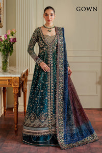 B - EMBROIDERED NET CH13-03 (GOWN STYLE)