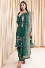 Load image into Gallery viewer, J - EMBROIDERED RAW SILK UR-7003