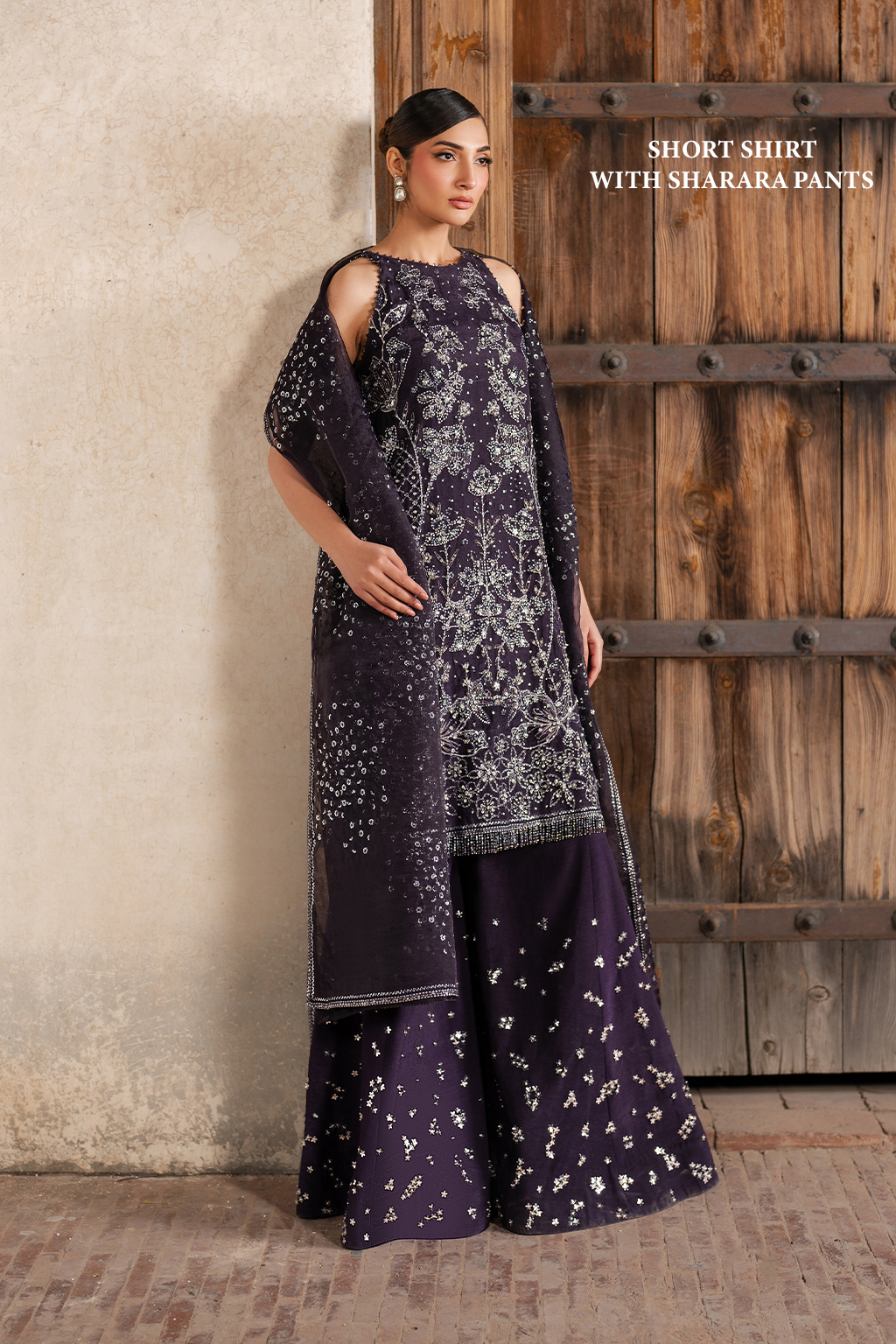 IZ - 06 (SHORT SHIRT WITH SHARARA)