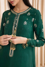 Load image into Gallery viewer, J - EMBROIDERED RAW SILK UR-7003