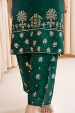 Load image into Gallery viewer, J - EMBROIDERED RAW SILK UR-7003