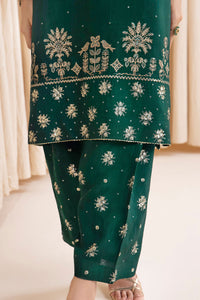 J - EMBROIDERED RAW SILK UR-7003