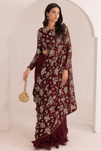 Load image into Gallery viewer, J - EMBROIDERED CHIFFON UC-3022