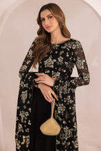 Load image into Gallery viewer, J - EMBROIDERED CHIFFON UC-3021