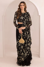 Load image into Gallery viewer, J - EMBROIDERED CHIFFON UC-3021