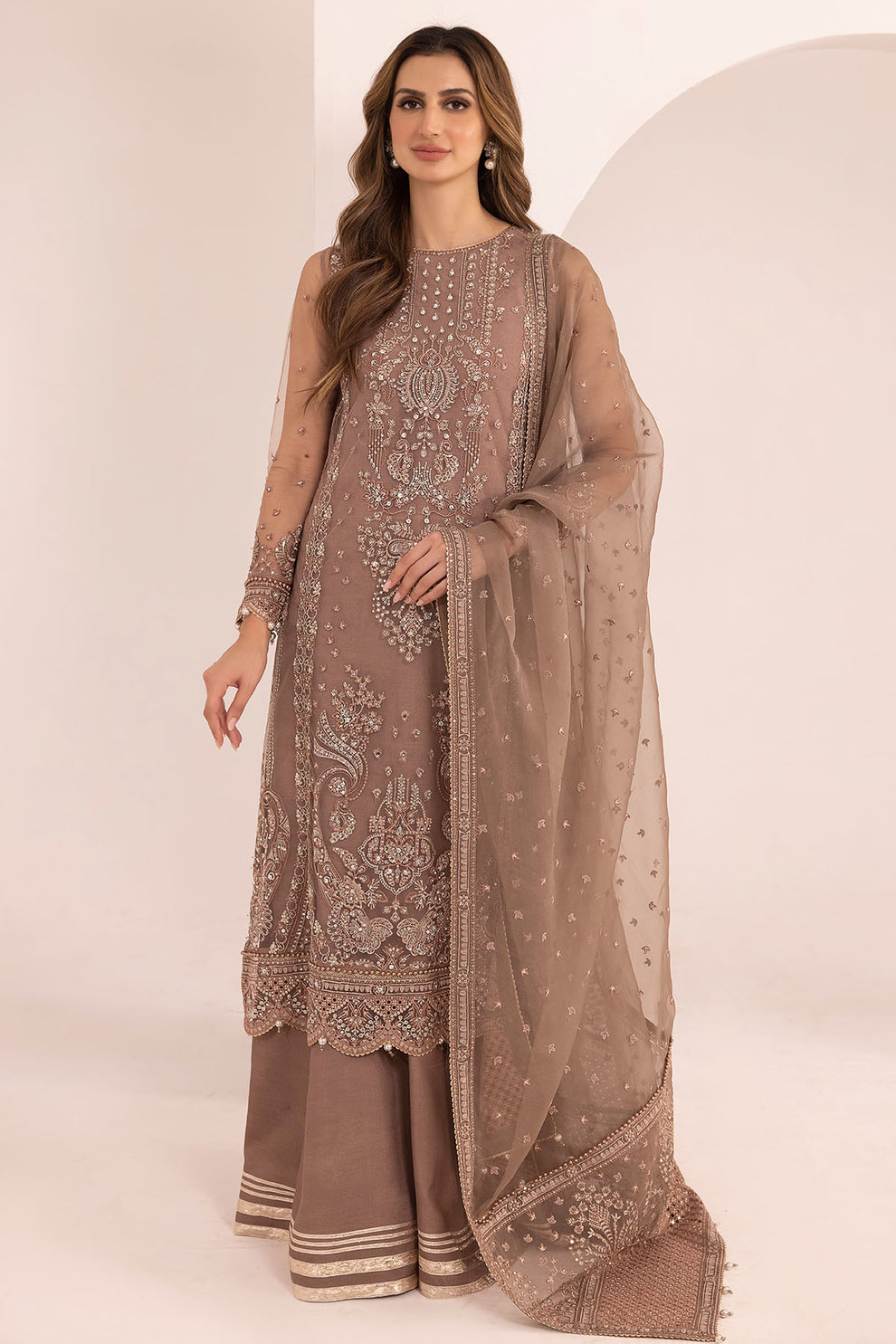 J - EMBROIDERED NET UN-4013