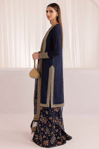 J - EMBROIDERED RAW SILK UR-7008