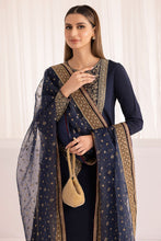 Load image into Gallery viewer, J - EMBROIDERED RAW SILK UR-7008