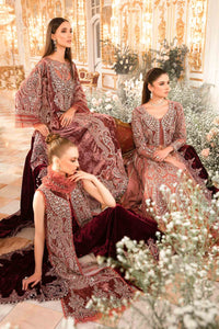 MB - MBROIDERED |  Salmon Pink BD-2701 (KAMEEZ STYLE)