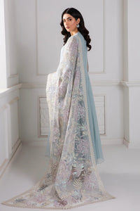 B - EMBROIDERED CHIFFON WITH NET DUPATTA