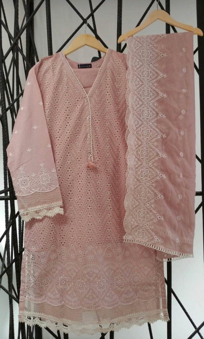 SB - CHIKANKARI PINK