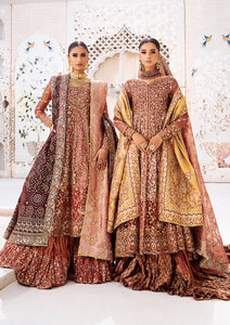 AK - LOOK 08 (STYLE 01) KALIDAAR FROCK WITH CRUSHED FARSHI LEHENGA