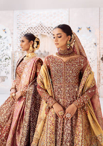 AK - LOOK 08 (STYLE 01) KALIDAAR FROCK WITH CRUSHED FARSHI LEHENGA