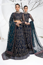 Load image into Gallery viewer, Z - CLF 01 BLUEBERRY (LEHENGA STYLE)