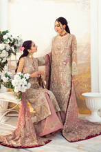 Load image into Gallery viewer, I - 08 FLORAL OASIS (OPEN GOWN WITH SHARARA)