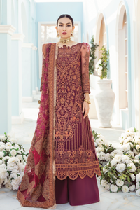 I - 02 BERRY MELLOW (FROCK WITH SHARARA)