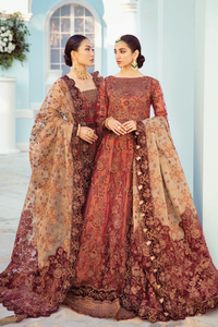 I - 01 CARNALION RED (MAXI WITH TROUSER)