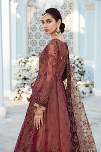 I - 01 CARNALION RED (MAXI WITH TROUSER)