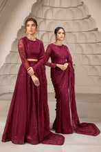 Load image into Gallery viewer, Z - F07 BERRIA (SAREE STYLE)