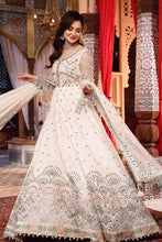 Load image into Gallery viewer, MB - MBROIDERED PEARL WHITE &amp; PEACHY SILVER