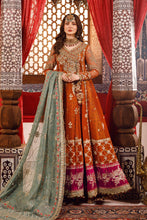 Load image into Gallery viewer, MB - MBROIDERED BURNT ORANGE &amp; FUCHSIA PINK