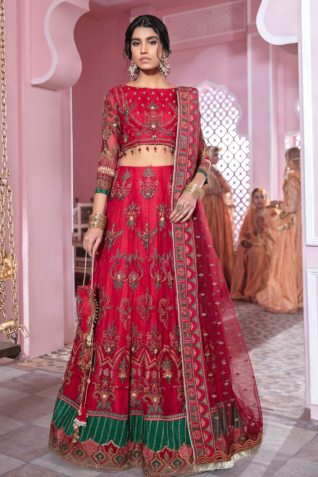 I - CHERO (LEHENGA CHOLI)