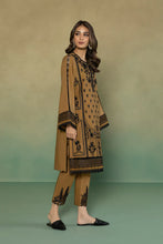 Load image into Gallery viewer, S - EMBROIDERED CAMBRIC MUSTARD 2PC