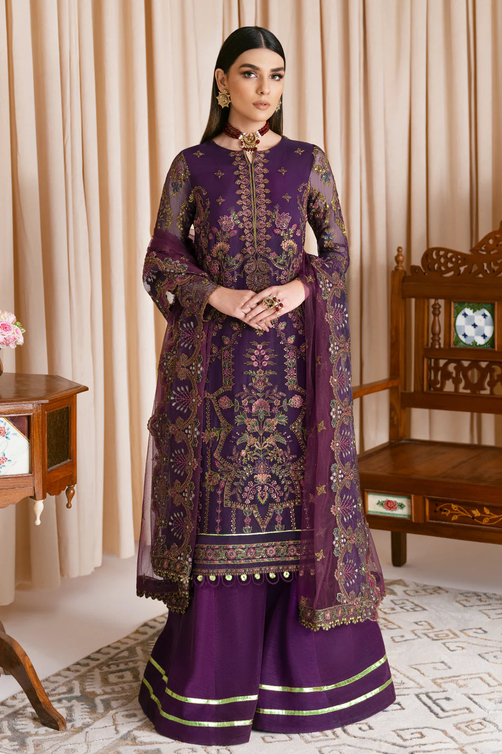 IZ - CORETTA (SHIRT WITH SHARARA)