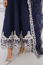 Load image into Gallery viewer, B - EMBROIDERED CHIFFON FROCK PR-747