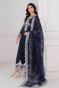 B - EMBROIDERED CHIFFON FROCK PR-747