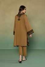 Load image into Gallery viewer, S - EMBROIDERED CAMBRIC MUSTARD 2PC