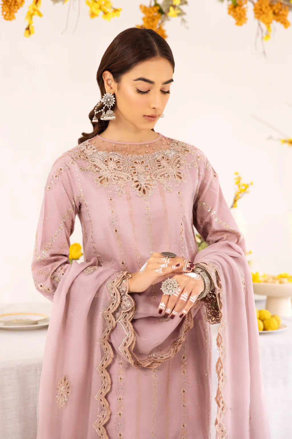 IZ - 01 ROHEEN (LONG SHIRT WITH TROUSER)