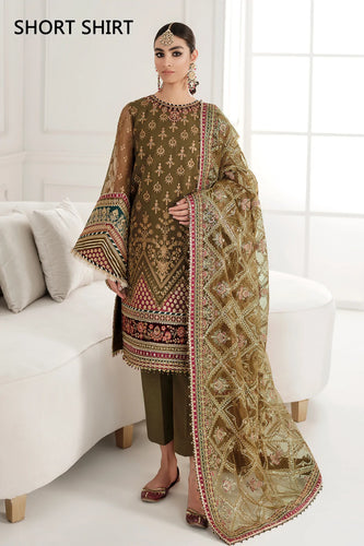 B - EMBROIDERED CHIFFON CH10-06 (SHORT SHIRT)