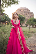 Load image into Gallery viewer, MW - HOT PINK FORMAL MAXI
