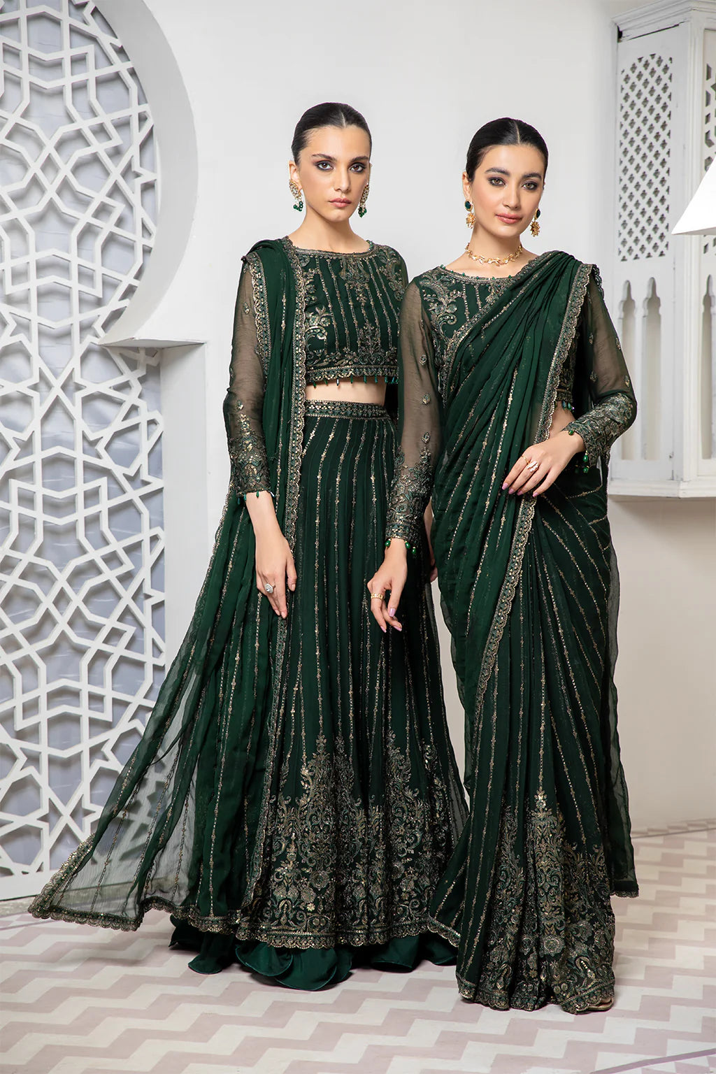 Z - P FREESIA (SAREE STYLE)